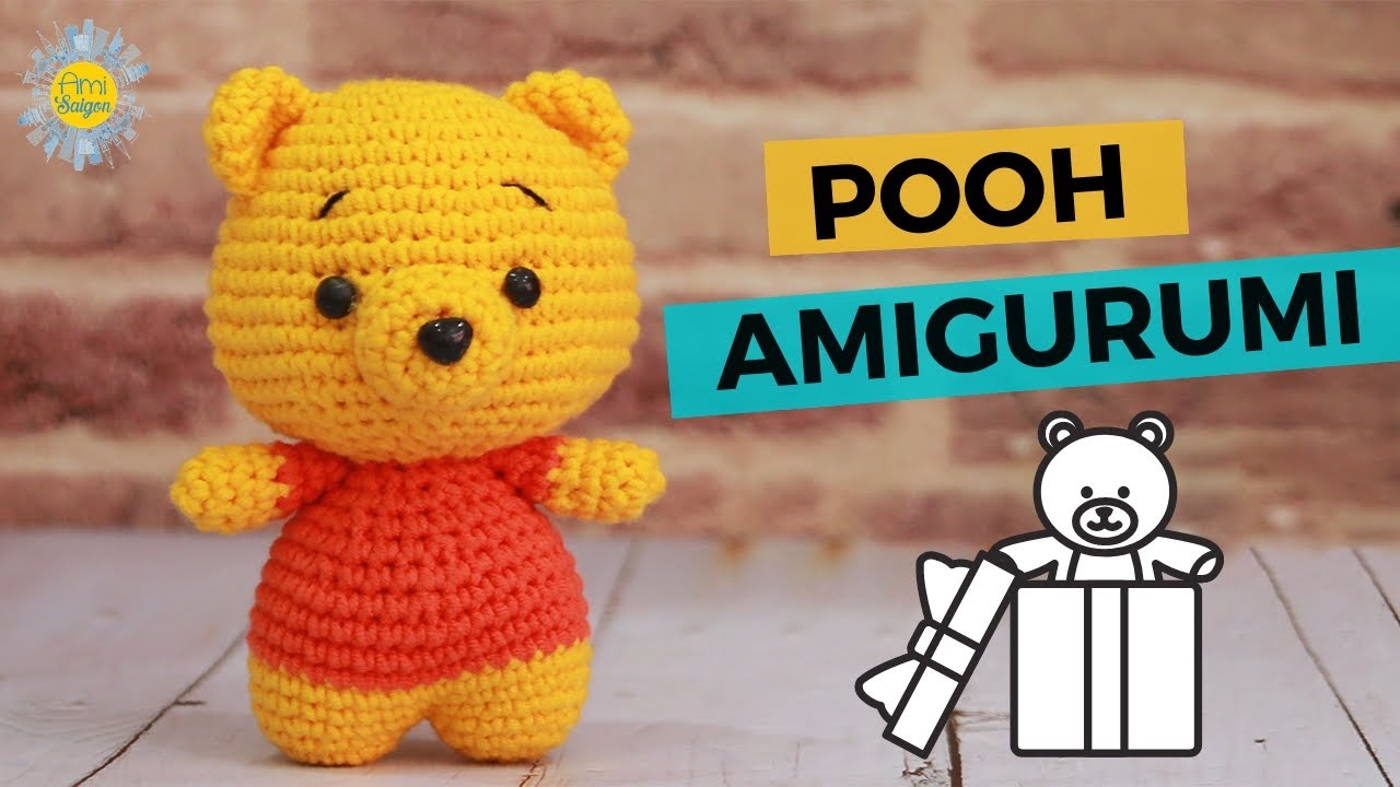 030 Amigurumi Pooh Crochet Pattern Easy Simple Amigurumi Beginners Tutorial Ami Saigon YouTube 030 Amigurumi Pooh Crochet Pattern Easy Simple Amigurumi Beginners Tutorial Ami Saigon YouTube