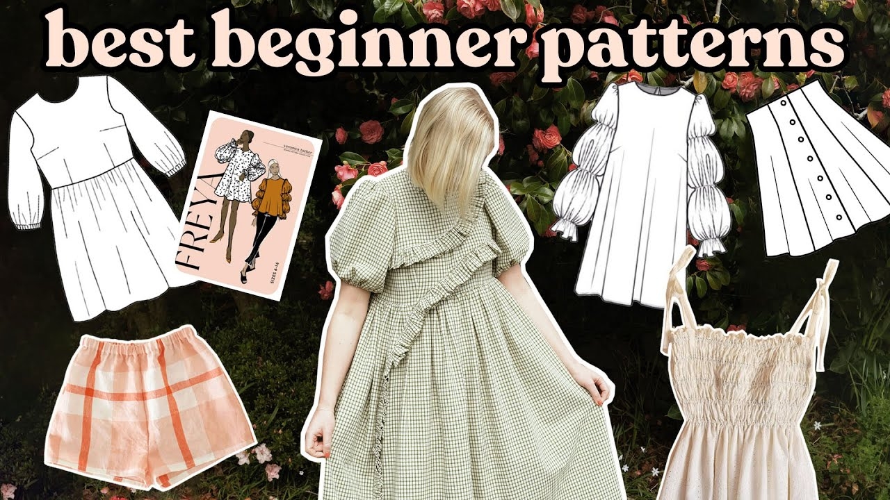 10 Best Sewing Patterns For Beginners LEARN TO SEW YOUR OWN CLOTHES YouTube