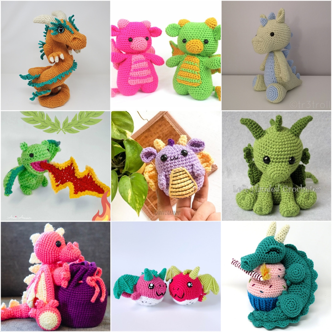 10 Free Crochet Dragon Patterns In 2024 with Step by Step Photos Little World Of Whimsy 10 Free Crochet Dragon Patterns In 2024 with Step by Step Photos Little World Of Whimsy