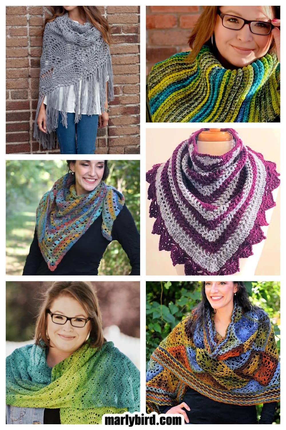 10 FREE Crochet Prayer Shawls Patterns Marly Bird