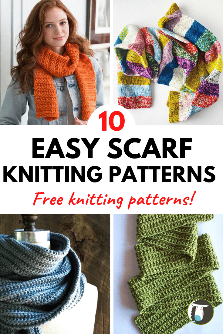 free scarf knitting patterns
