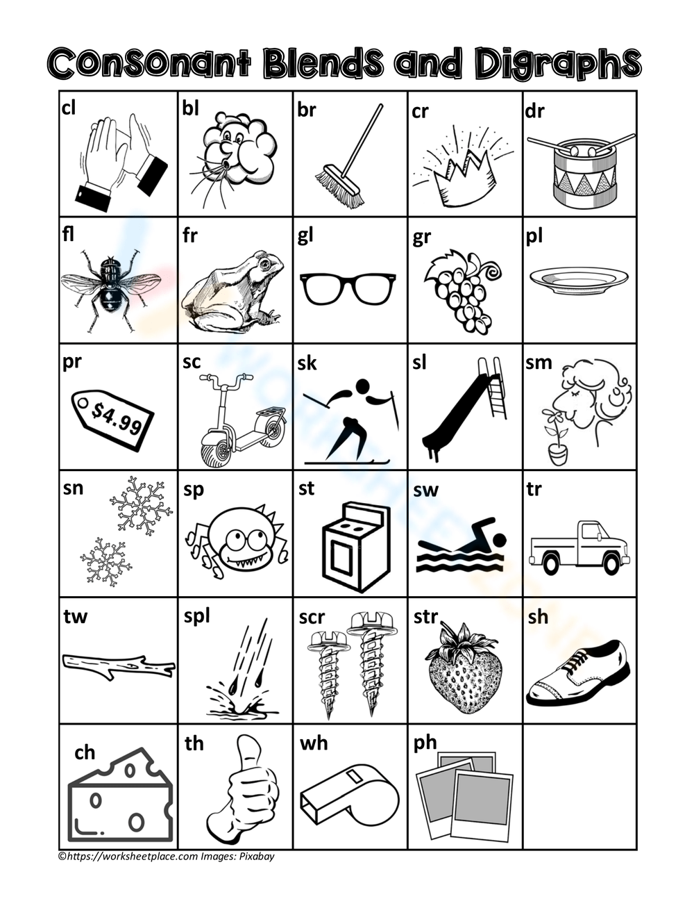 10 Free Printable Blends And Digraphs Worksheets For Students Worksheets Library 10 Free Printable Blends And Digraphs Worksheets For Students Worksheets Library