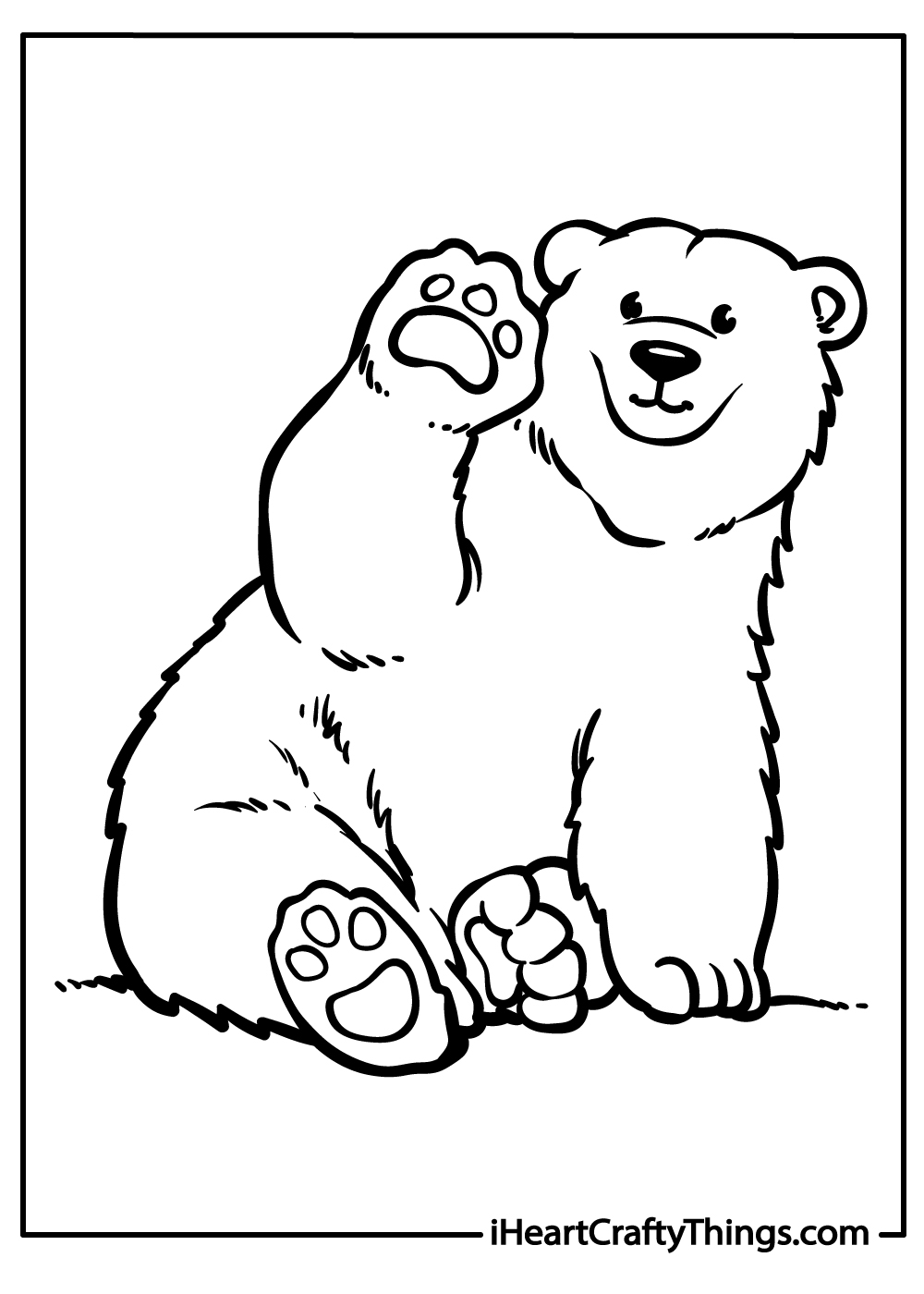 10 Polar Bear Coloring Pages 100 Free Printables 
