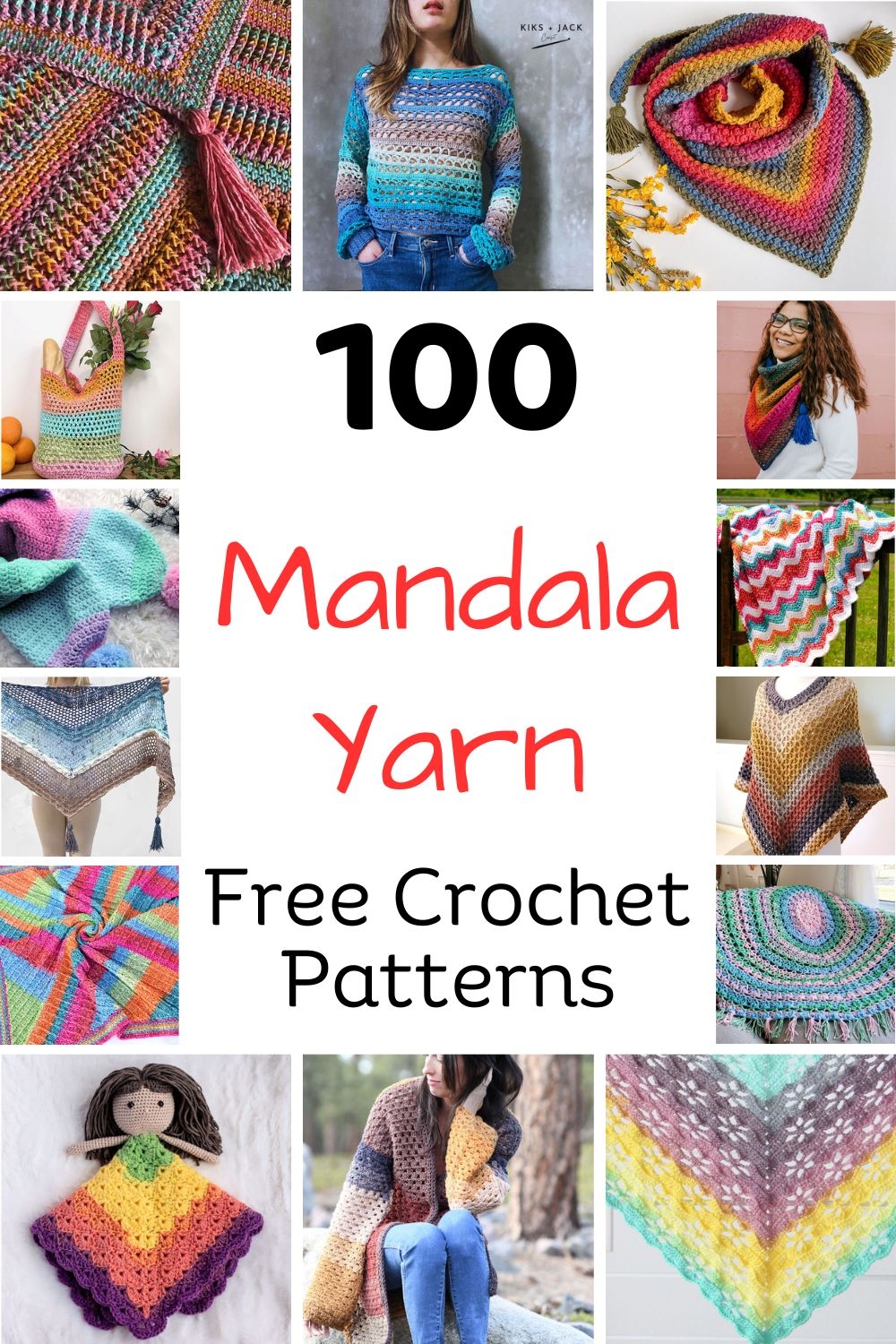 100 Free Crochet Patterns In Lion Brand Mandala Make It Crochet