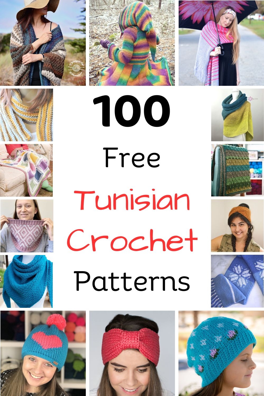 100 Free Tunisian Crochet Patterns Make It Crochet