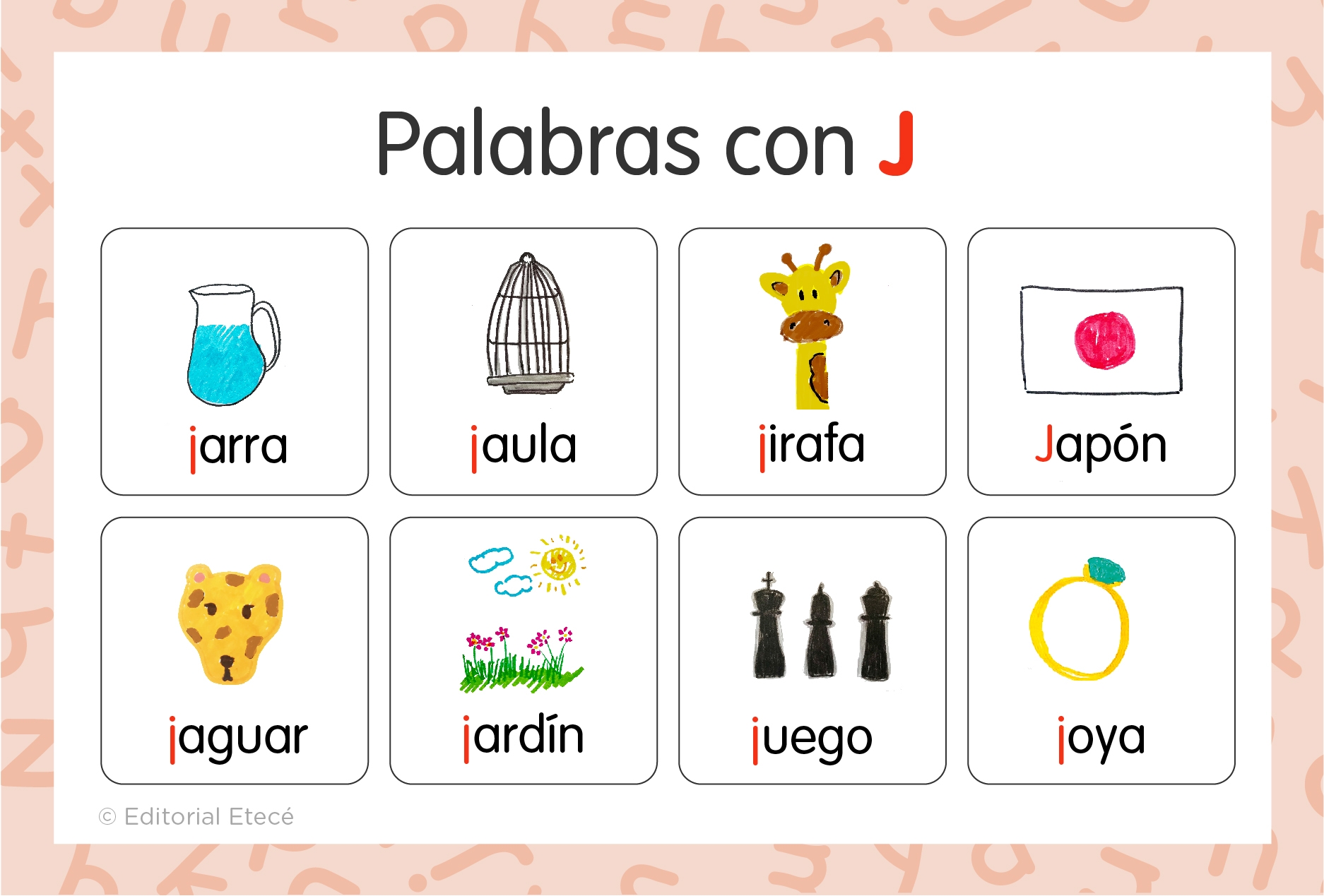 100 Palabras Con J con Im genes Lenguaje 100 Palabras Con J con Im genes Lenguaje