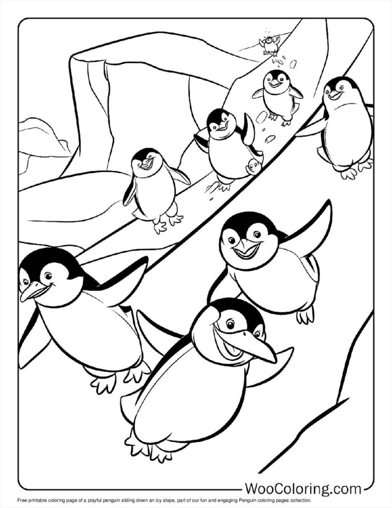 100 Penguin Coloring Pages Free PDF To Print Woo Coloring 100 Penguin Coloring Pages Free PDF To Print Woo Coloring