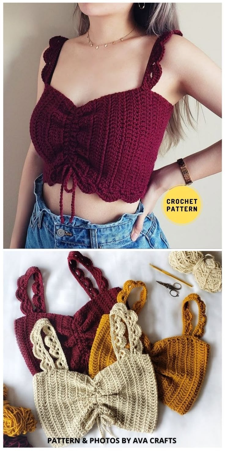 12 Best Crochet Crop Top Patterns For This Summer The Yarn Crew