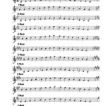 12 Major Scales Treble Clef 791x1024 Learn Jazz Standards