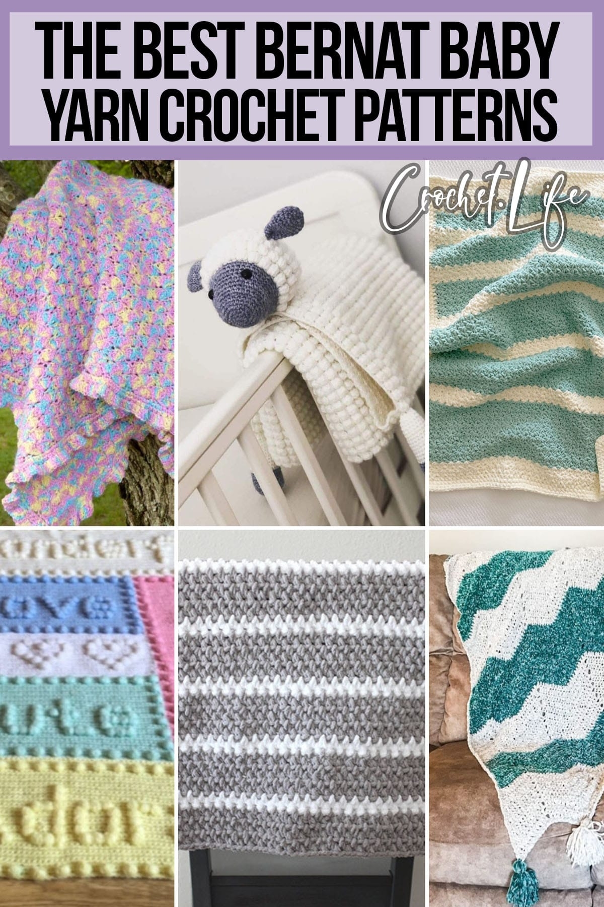14 Beautiful Bernat Baby Blanket Yarn Crochet Patterns Crochet Life 14 Beautiful Bernat Baby Blanket Yarn Crochet Patterns Crochet Life