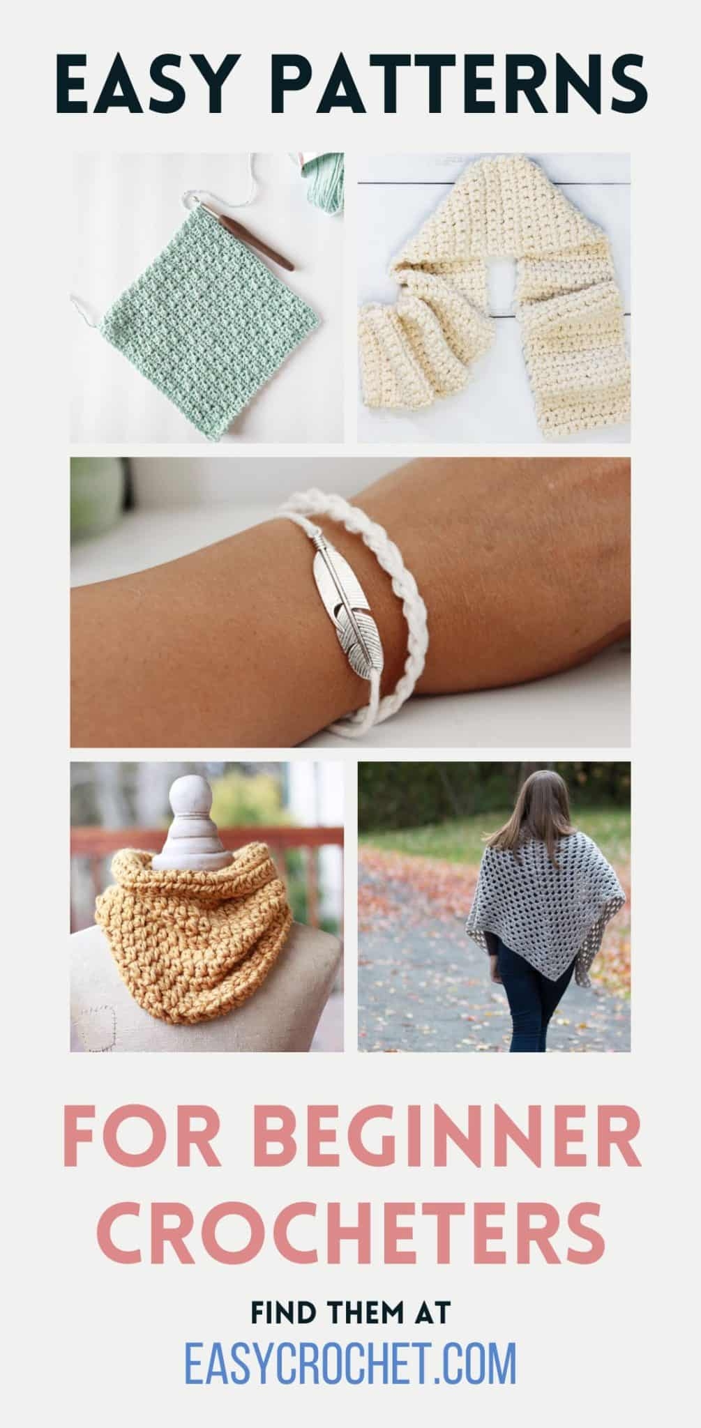 14 Easy Crochet Patterns For Beginners Easy Crochet Patterns 14 Easy Crochet Patterns For Beginners Easy Crochet Patterns