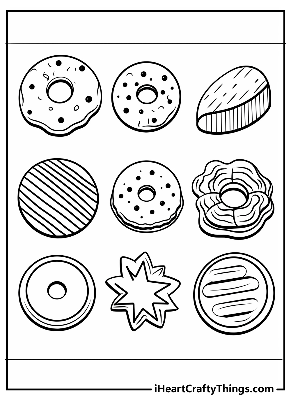 15 Cookies Coloring Pages 100 Free PDF To Download Print