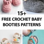 15 Free Crochet Baby Booties Patterns Great For Beginners Sarah Maker
