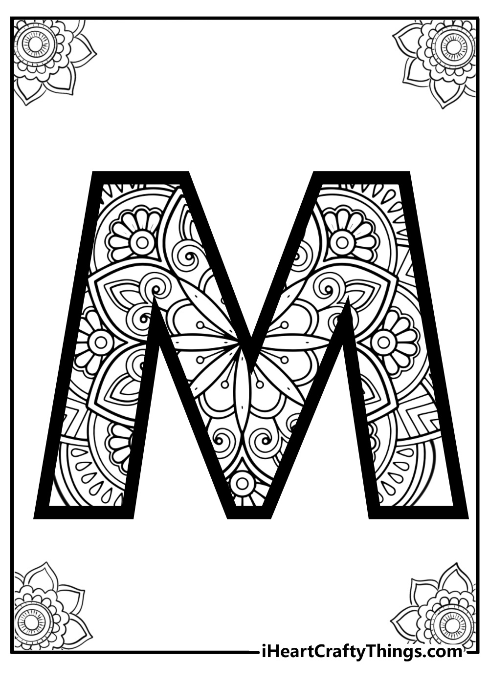 15 Letter M Coloring Pages 100 Free To Print 15 Letter M Coloring Pages 100 Free To Print