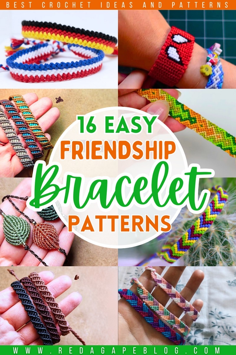 easy friendship bracelet patterns