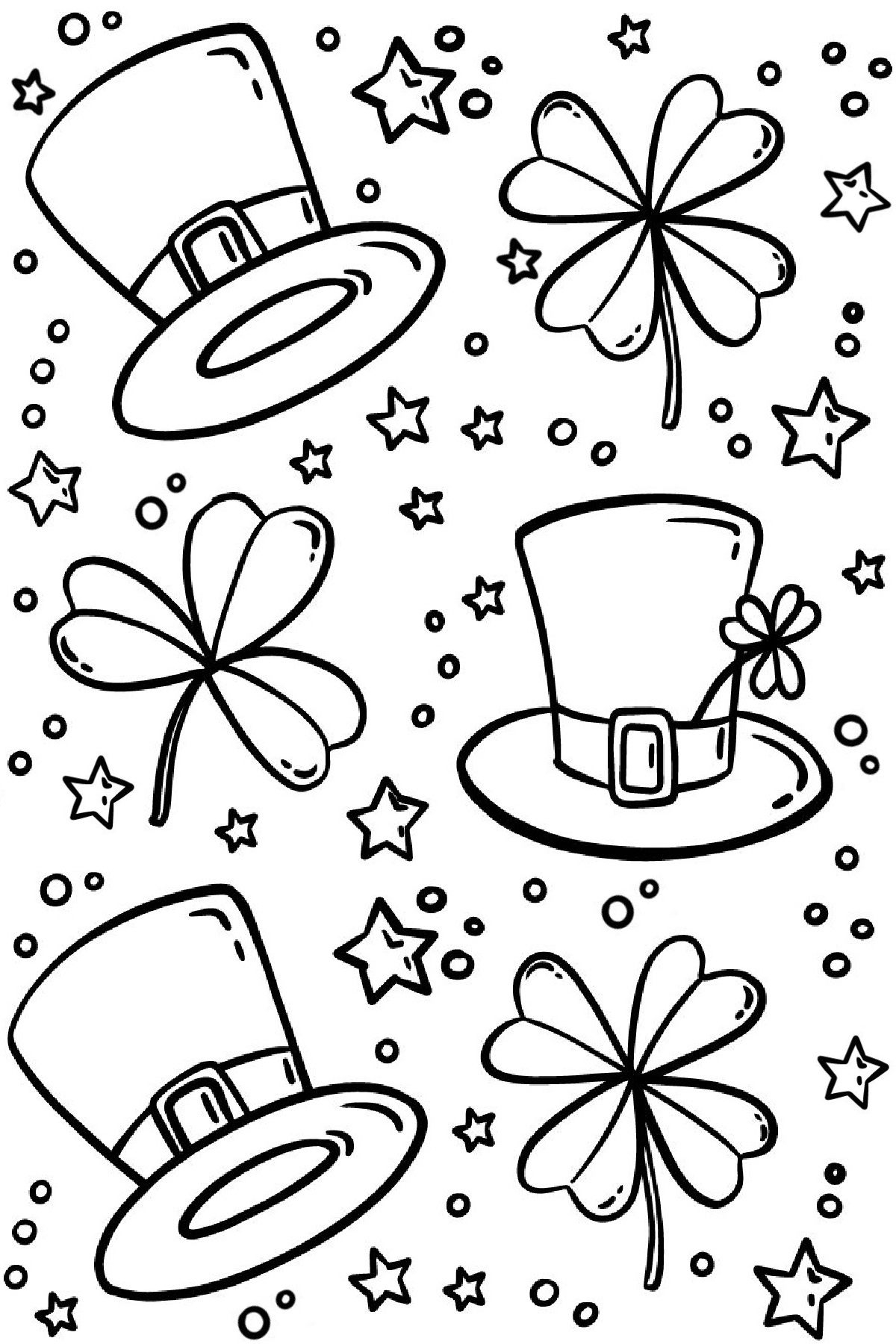saint patrick day coloring pages saint patrick day coloring pages