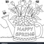 179 Thousand Coloring Page Spring Royalty Free Images Stock Photos Pictures Shutterstock