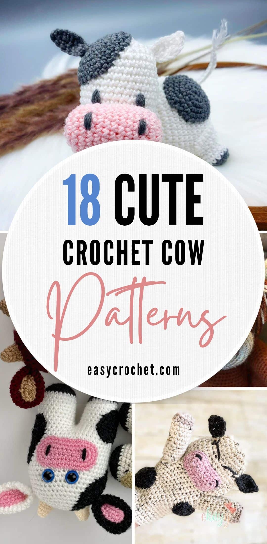 18 Cute Crochet Cow Patterns Easy Crochet Patterns 18 Cute Crochet Cow Patterns Easy Crochet Patterns