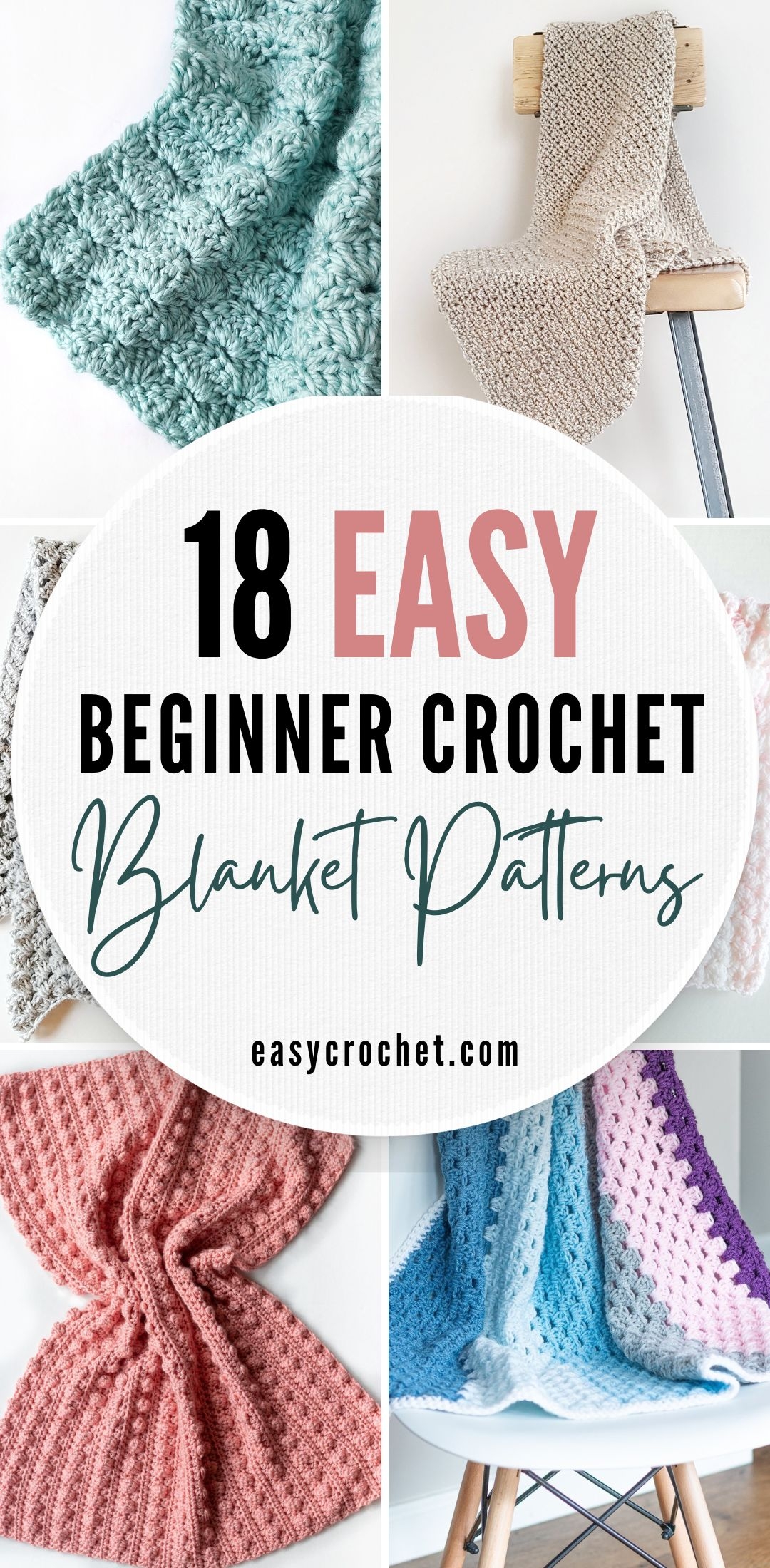 18 Easy Crochet Baby Blanket Patterns Easy Crochet Patterns
