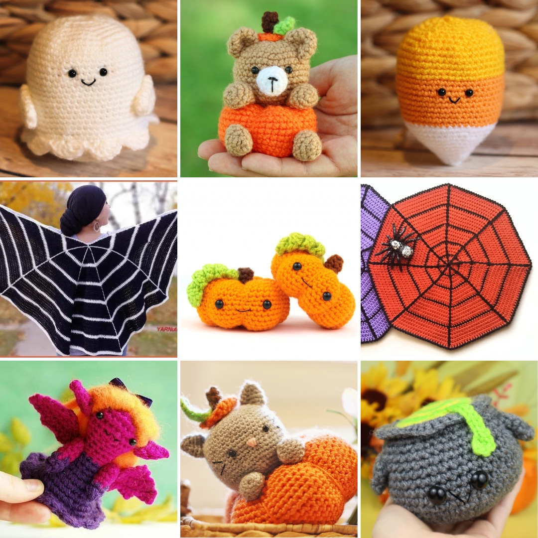 19 Spooky Cute Free Crochet Patterns For Halloween easy Little World Of Whimsy