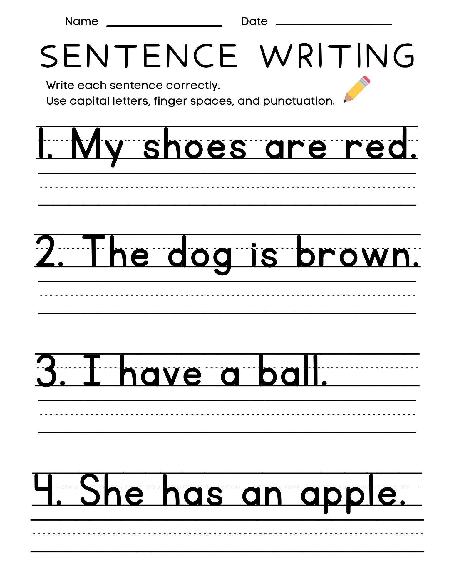 1st Grade Sentence Worksheets Library 1st Grade Sentence Worksheets Library
