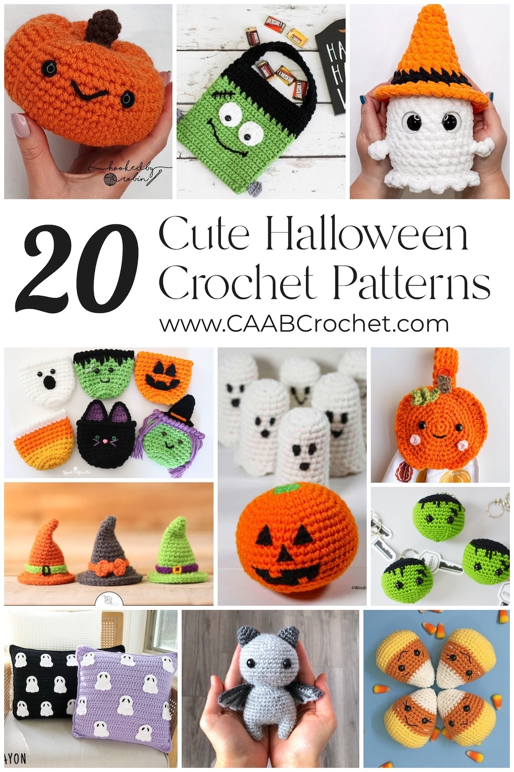 20 Cute Halloween Crochet Patterns CAAB Crochet