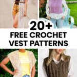 20 Free Crochet Vest Patterns For All Seasons Sarah Maker