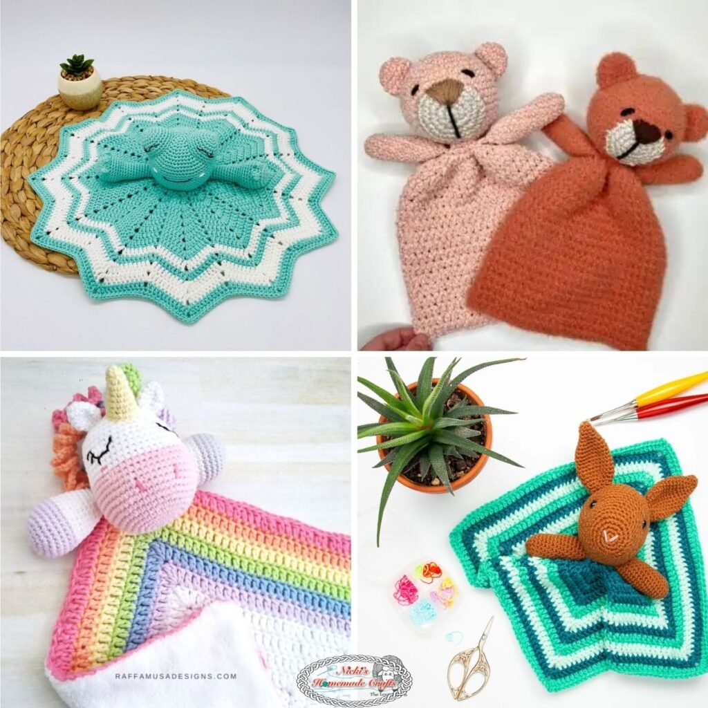 20 Free Cute Crochet Lovey Patterns For Babies And Kids Nicki s Homemade Crafts 20 Free Cute Crochet Lovey Patterns For Babies And Kids Nicki s Homemade Crafts