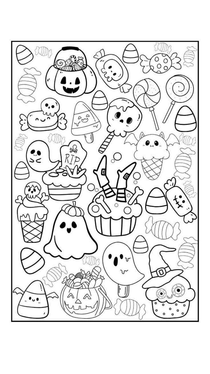 coloring sheets for halloween