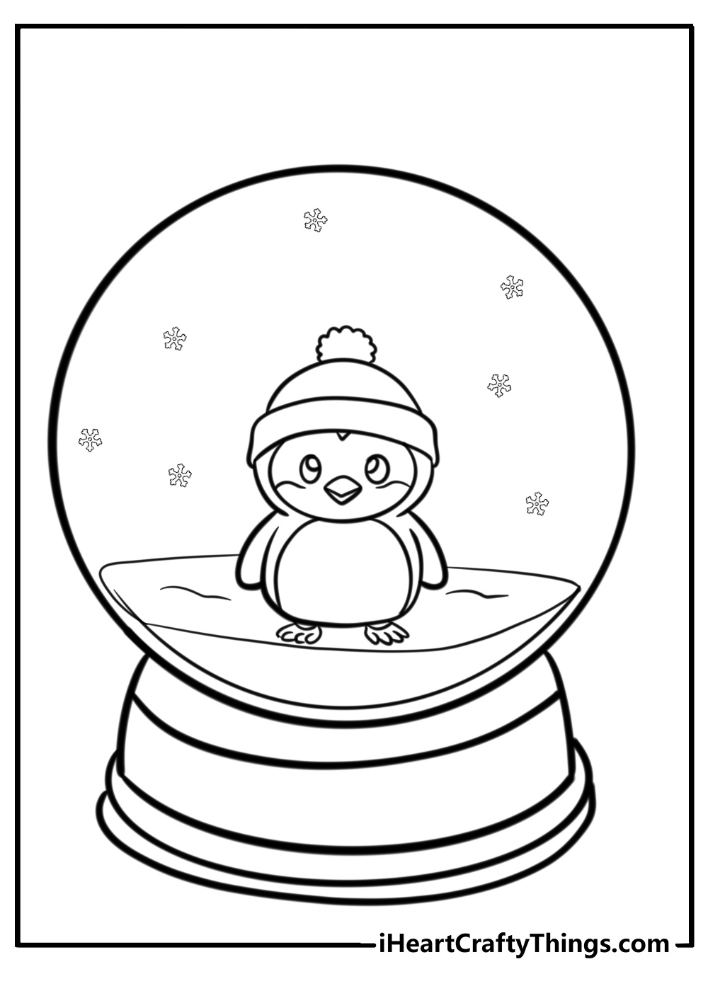 20 Snow Globe Coloring Pages Printable Free PDF For Winter 20 Snow Globe Coloring Pages Printable Free PDF For Winter