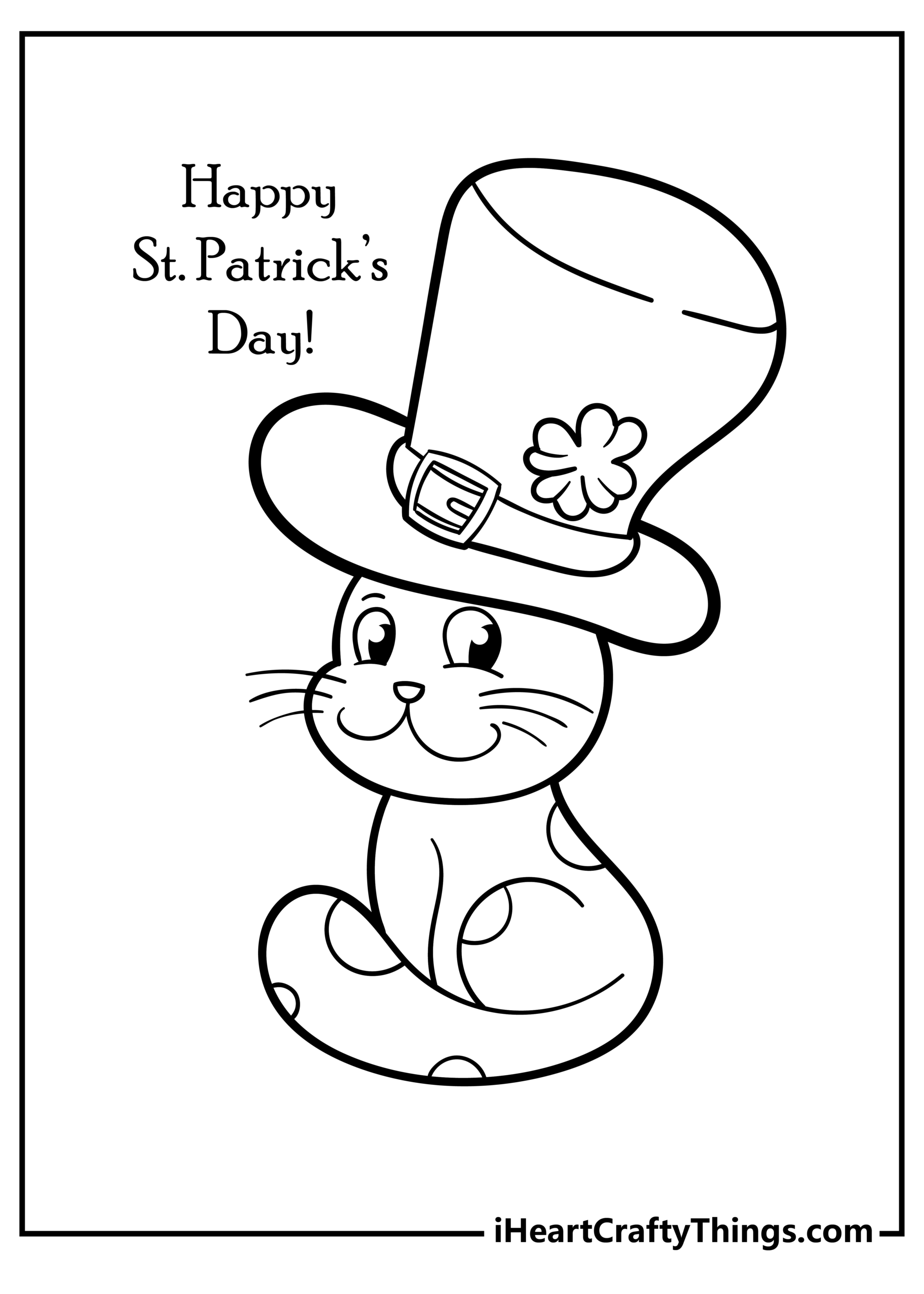 2025 St Patrick s Day Coloring Pages 51 Free Printables 2025 St Patrick s Day Coloring Pages 51 Free Printables