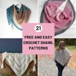 21 Easy Crochet Shawl Patterns Free Annie Design Crochet