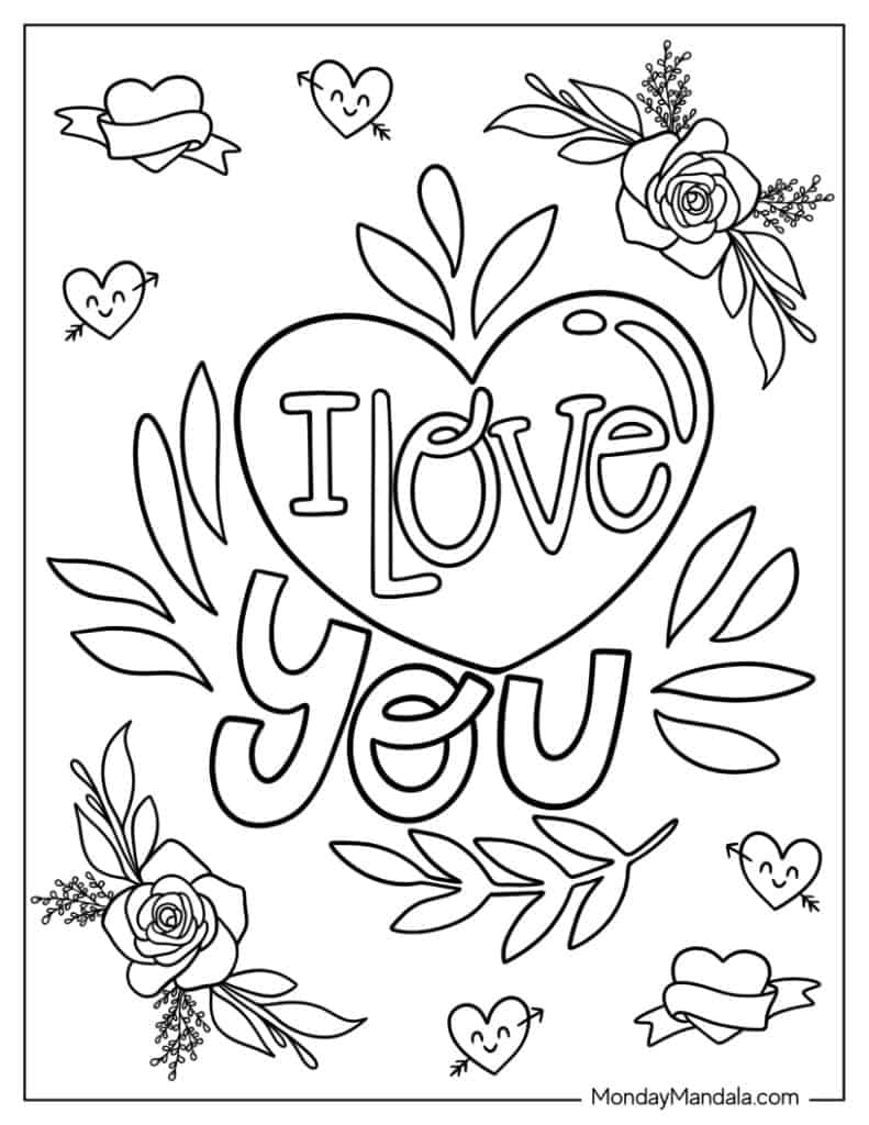 i love you coloring sheets i love you coloring sheets