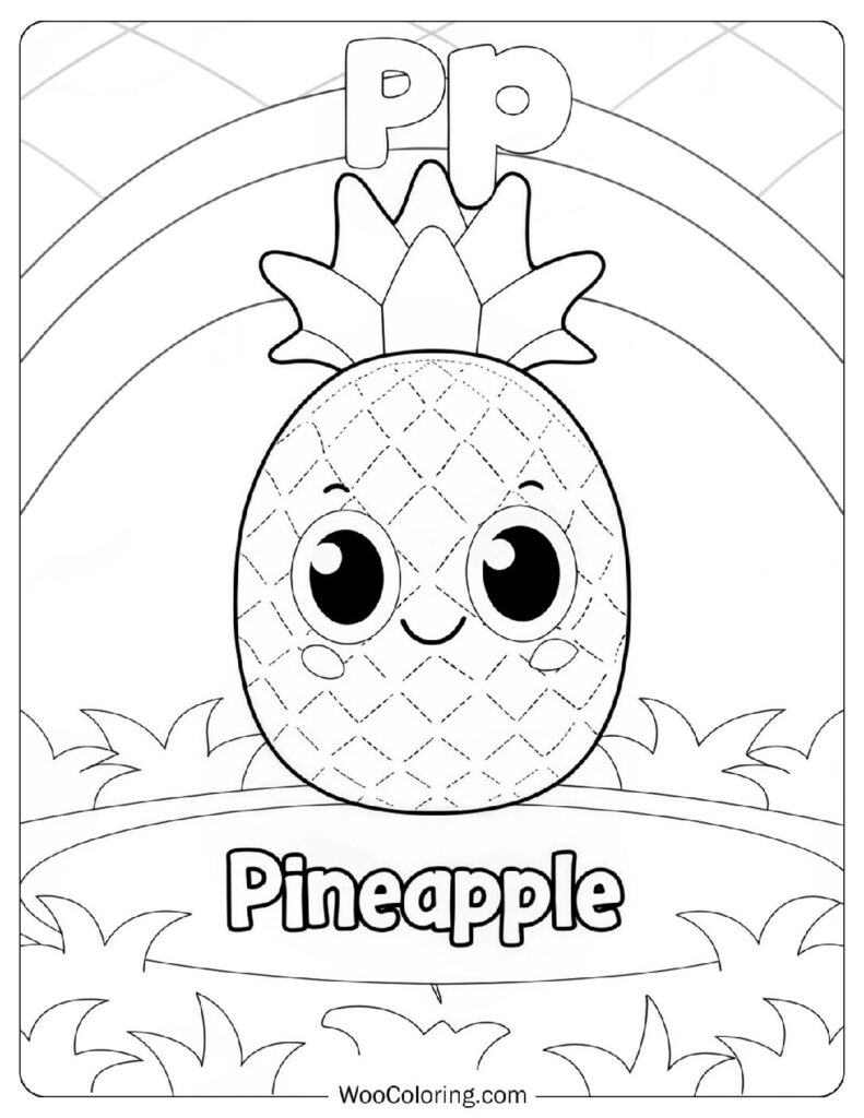 24 Pineapple Coloring Pages Free PDF To Print Woo Coloring 24 Pineapple Coloring Pages Free PDF To Print Woo Coloring