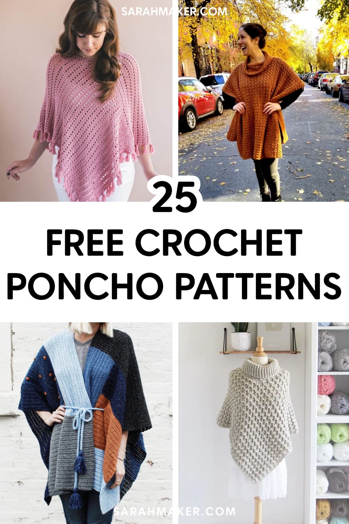 crochet pattern for a poncho