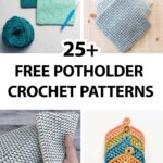 25 Free Crochet Potholder Patterns Sarah Maker