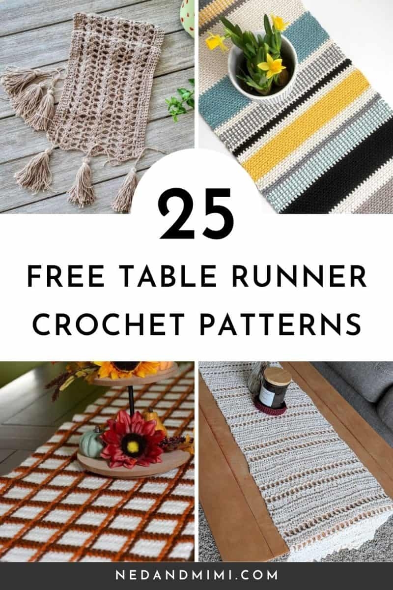 crochet table runner patterns crochet table runner patterns
