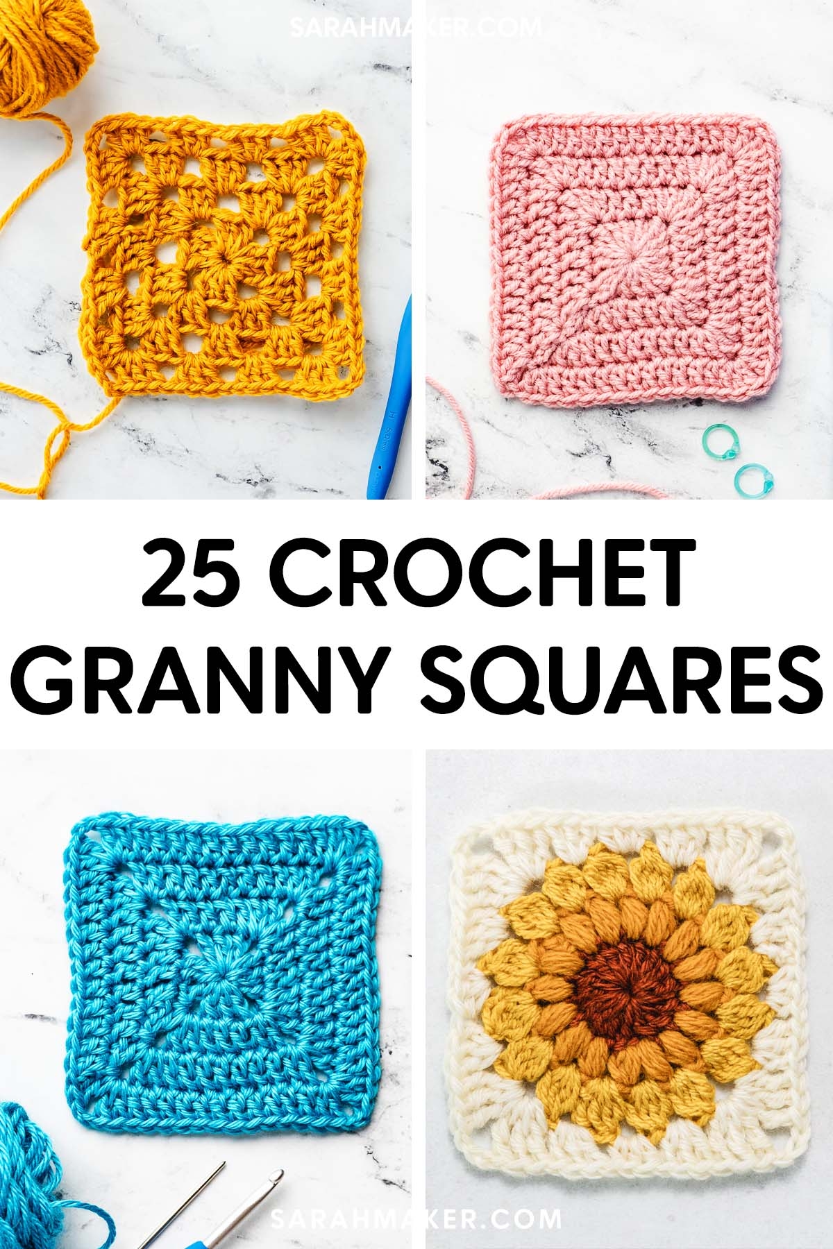 25 Free Easy Granny Square Patterns Sarah Maker 25 Free Easy Granny Square Patterns Sarah Maker
