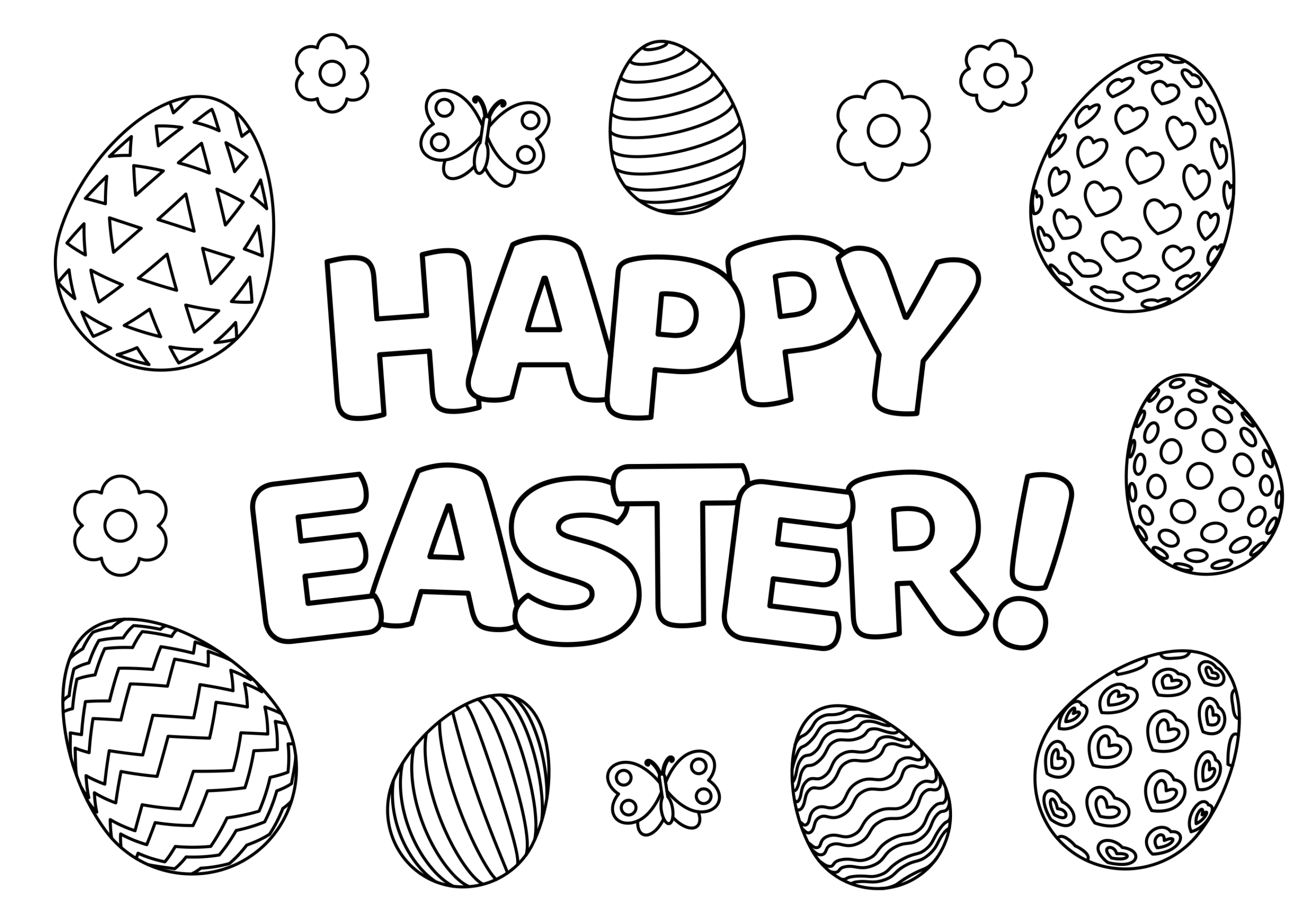 easter coloring pages free printable easter coloring pages free printable