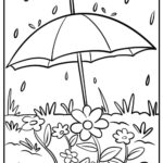 25 New Rain Coloring Pages 100 Free To Print