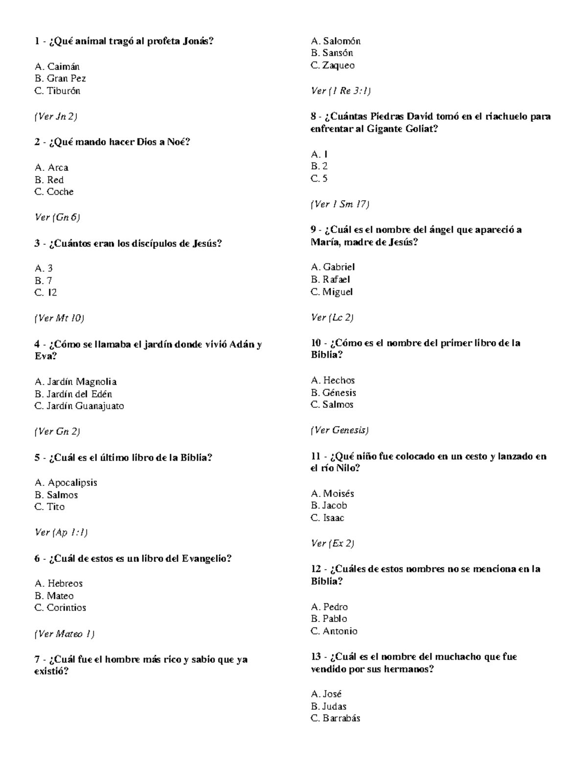 25 Preguntas B blicas Interactivas Para Ni os Studocu 25 Preguntas B blicas Interactivas Para Ni os Studocu
