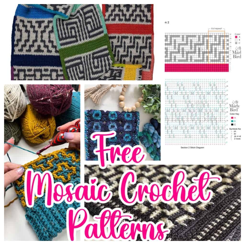26 Free Mosaic Crochet Patterns Marly Bird 26 Free Mosaic Crochet Patterns Marly Bird
