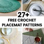 27 Free And Easy Crochet Placemat Patterns Sarah Maker