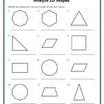 2D Shapes Worksheets