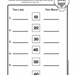 2nd Grade Math Ten Less Ten More Made By Teachers