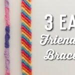 3 EASY BEGINNERS FRIENDSHIP BRACELETS Twisted Striped Chevron YouTube