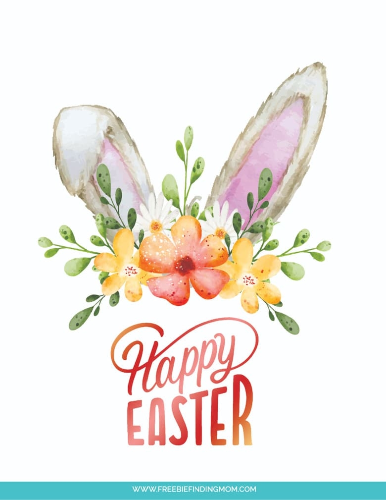 3 Free Printable Easter Cards