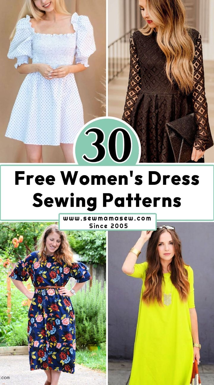 30 Free Dress Patterns For Women Dress Sewing Patterns Worksheets Library 30 Free Dress Patterns For Women Dress Sewing Patterns Worksheets Library