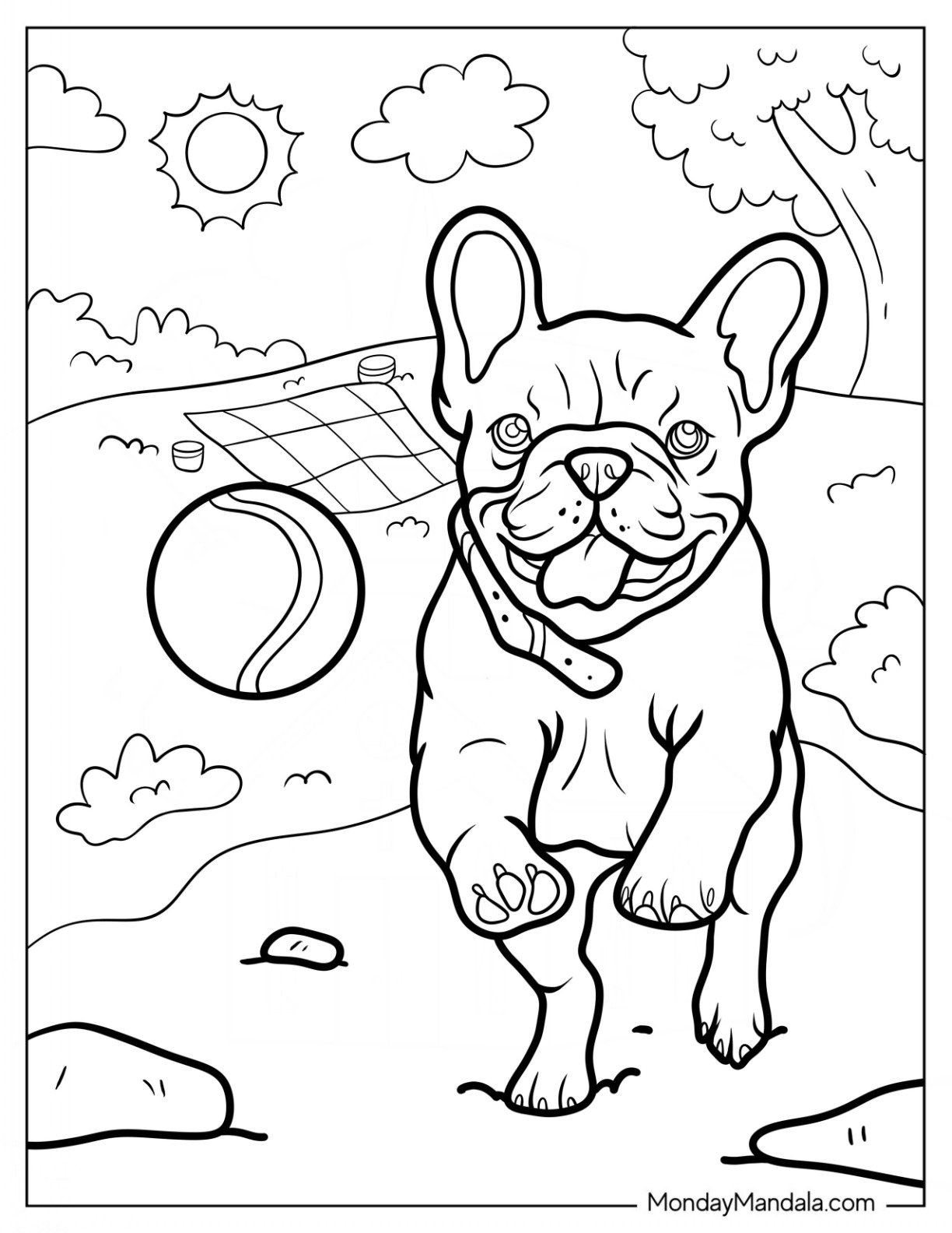 french bulldog coloring pages french bulldog coloring pages