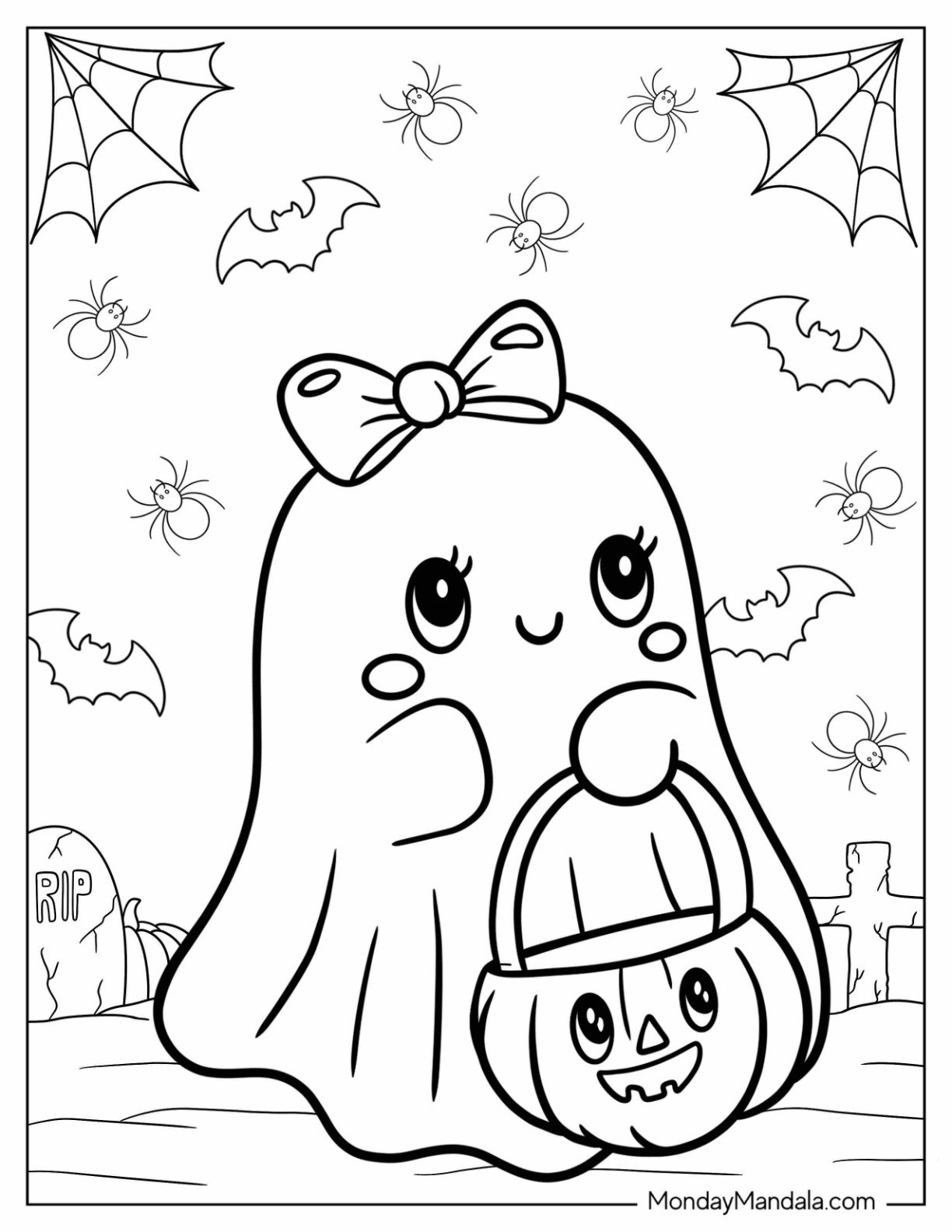30 Ghost Coloring Pages Free PDF Printables 30 Ghost Coloring Pages Free PDF Printables